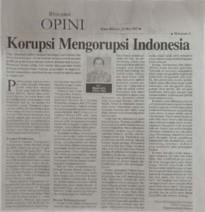 Korupsi di Indonesia: Luka yang Belum Sembuh dan Upaya Pemberantasannya