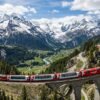 Rekomendasi Jalur Kereta Api Paling Indah Menembus Pegunungan Alpen Di Swiss