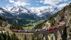 Rekomendasi Jalur Kereta Api Paling Indah Menembus Pegunungan Alpen Di Swiss