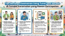 Tips Menjaga Keamanan Uang Tunai Saat Berada di Tempat Keramaian yang Rawan Pencopetan