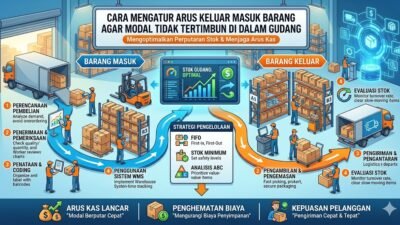 Cara Mengatur Arus Keluar Masuk Barang Agar Modal Tidak Tertimbun Di Dalam Gudang