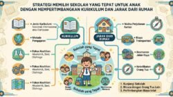 Strategi Memilih Sekolah yang Tepat Untuk Anak Dengan Mempertimbangkan Kurikulum dan Jarak Dari Rumah