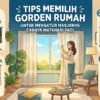 Tips Memilih Gorden Rumah Yang Tepat Untuk Mengatur Masuknya Cahaya Matahari Pagi